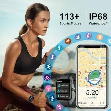 Jugeman Smart Watch - Health Tracker & Caller Connectivity