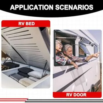 Vepagoo 20 Inch Gas Struts 120lb Lift Support for RVs