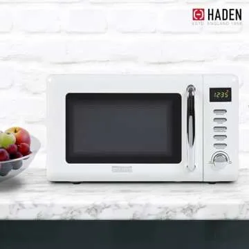 Haden Compact Countertop Microwave - 0.7 cu ft & 700W