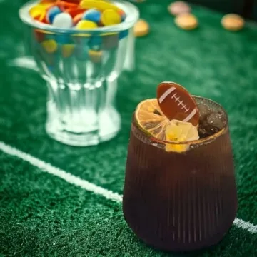 Elegant 36 Count Origami Plastic Wine Glasses with Gold Rims