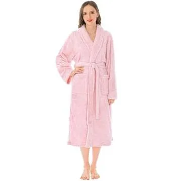 PAVILIA Women's Premium Plush Soft Robe - Cozy Comfort