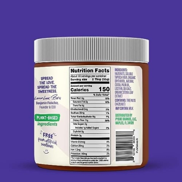 Pyure Keto Hazelnut Spread 2 Net Carbs Gluten-Free Treat