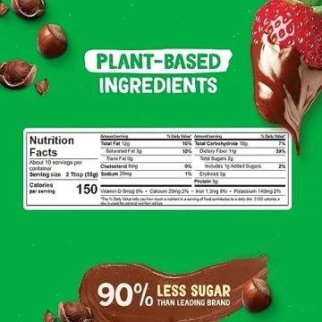 Pyure Keto Hazelnut Spread 2 Net Carbs Gluten-Free Treat