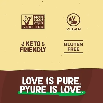 Pyure Keto Hazelnut Spread 2 Net Carbs Gluten-Free Treat