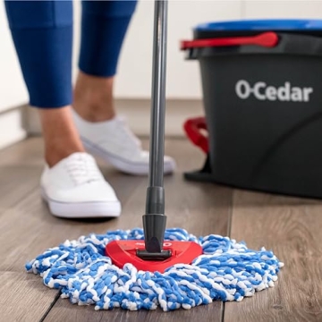 O-Cedar EasyWring RinseClean Spin Mop with 3 Refills