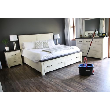 O-Cedar EasyWring RinseClean Spin Mop with 3 Refills