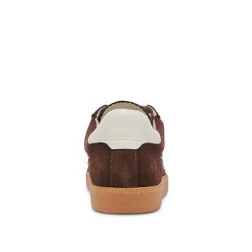 Stylish Dolce Vita Women's Notice Sneaker in DK Brown Suede