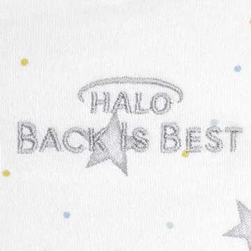 HALO 100% Cotton Baby Sleepsack Swaddle Bundle Set of 3, Neutral, Newborn
