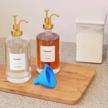 Stylish 16.9 oz Coffee Syrup Dispenser Set for Every Occasion