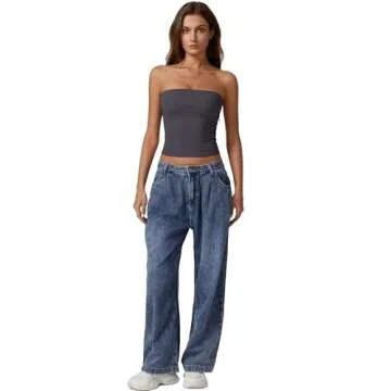 Stylish QINSEN Tube Tops for Women - Versatile Summer Wear