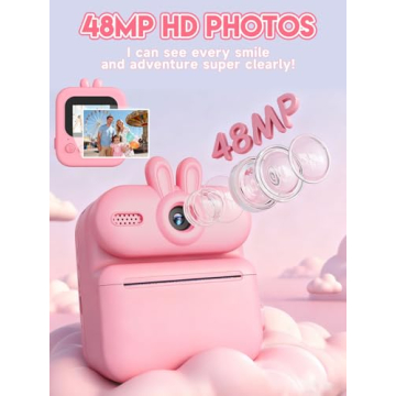 Gleeglee Kids Instant Print Camera - Perfect Gift for Kids