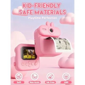 Gleeglee Kids Instant Print Camera - Perfect Gift for Kids