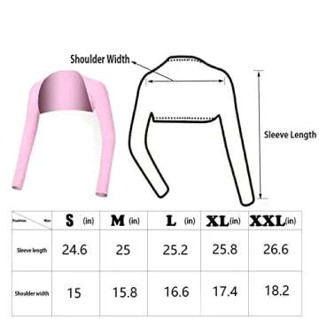Hairwilly Advanced Cooling Shawl Arm Sleeve Sun Protection Comfortable & Breathable for Women Men