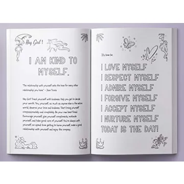 Hey Girl Empowering Journal for Girls - Inspire Confidence