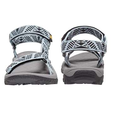 CAMEL CROWN Hiking Sport Sandals for Women Anti-skidding Water Sandals Comfortable Athletic Sandals for Outdoor Wading Beach blue/black 7