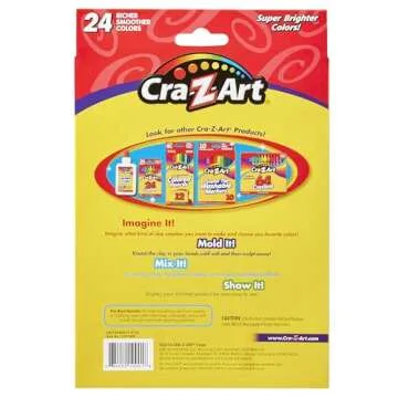 Cra-Z-Art 24 Colors Modeling Clay 17.5 oz Safe Fun Creative