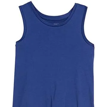 Amazon Essentials Girls and Toddlers' Tank Top, Multipacks