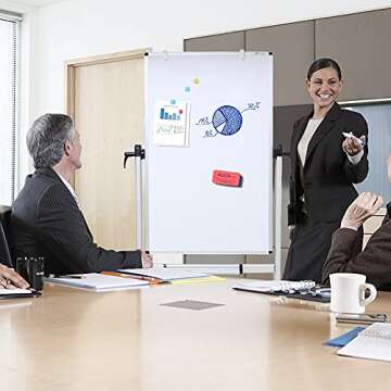 VIZ-PRO Mobile Magnetic Whiteboard 48" x 24"