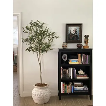 6ft Faux Olive Tree Artificial Silk Plant Home Office Decor