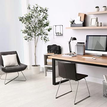 6ft Faux Olive Tree Artificial Silk Plant Home Office Decor