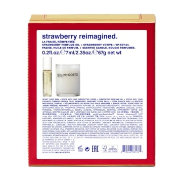 Malin + Goetz Strawberry Perfume Oil & Candle Duo