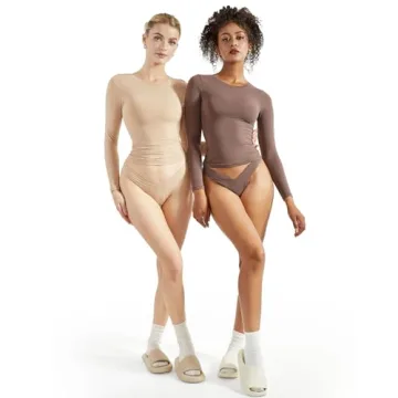 SUUKSESS Women's Comfort Stretch Fitted Tee Shirt