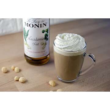 Monin Macadamia Nut Syrup 750ml
