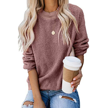 Stylish KINGFEN Cozy Pullover Sweatshirt for Women