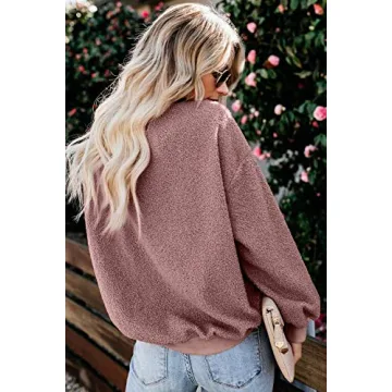 Stylish KINGFEN Cozy Pullover Sweatshirt for Women