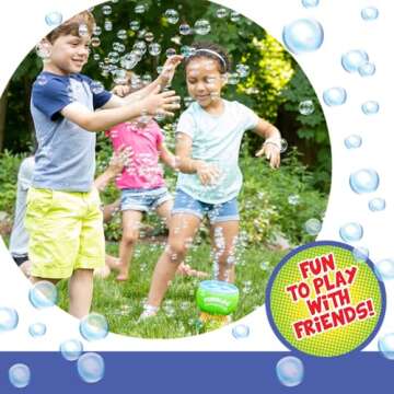 Fubbles No Spill Bubble Machine | One Hour of Fun