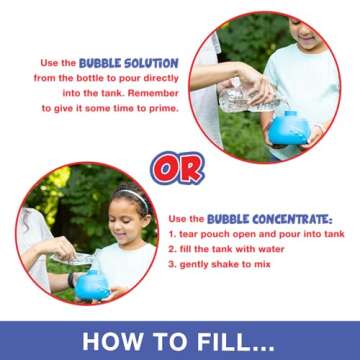 Fubbles No Spill Bubble Machine | One Hour of Fun