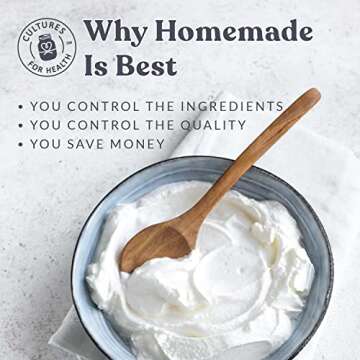 Cultures for Health Mild Yogurt Starter | Probiotic Yogurt Culture