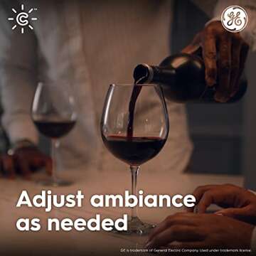 GE CYNC Smart LED Light Bulbs, Color Changing and Wi-Fi Enabled