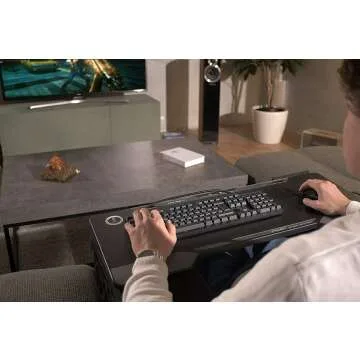 Couchmaster CYCON² Black Ergonomic Keyboard Desk