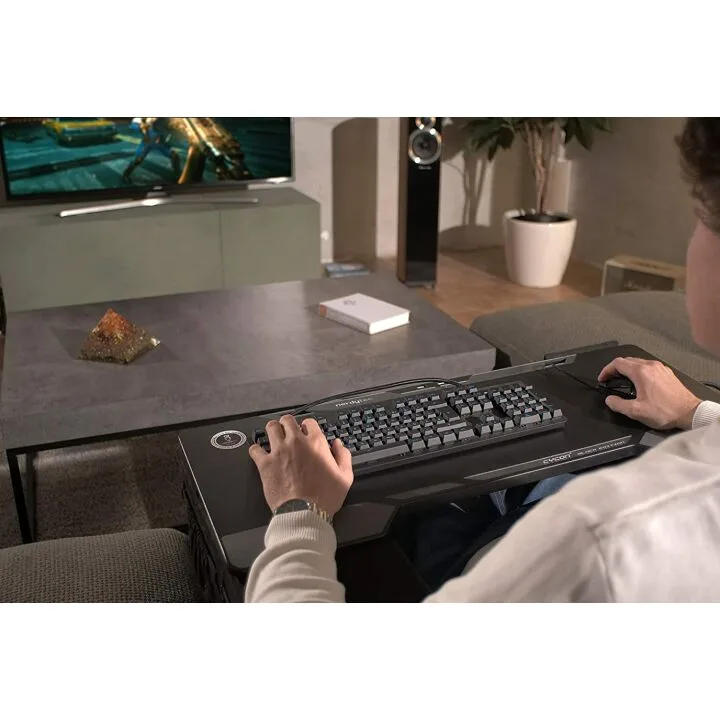Couchmaster CYCON² Black Ergonomic Keyboard Desk