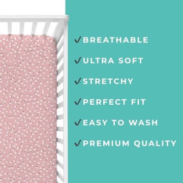 Posh Peanut Crib Sheets - Ultra-Soft Bamboo Bedding for Babies