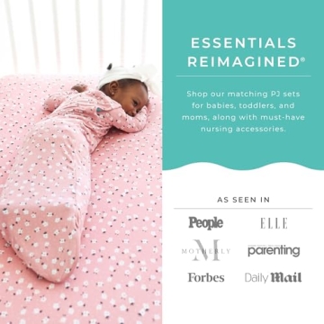 Posh Peanut Crib Sheets - Ultra-Soft Bamboo Bedding for Babies