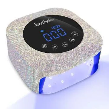 54W Cordless Lavinda UV LED Nail Lamp for Quick Dry