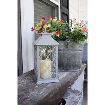 A Cheerful Giver Flickering Flameless Candles with Remote - LED Battery Candles for Indoor/Outdoor U...