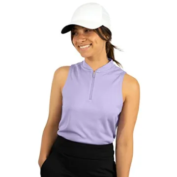 Chic Sleeveless Golf Polo for Women - Three Sixty Six