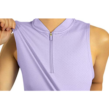 Chic Sleeveless Golf Polo for Women - Three Sixty Six