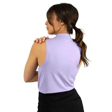 Chic Sleeveless Golf Polo for Women - Three Sixty Six