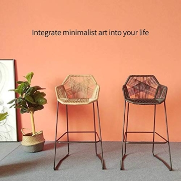 Stylish & Comfortable JUBADENG Rattan Bar Chair