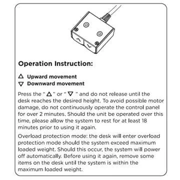 Stand Steady Tranzendesk Power Electric Desk with Charging