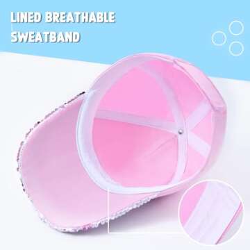 WAWSAM Kids Baseball Hat Unicorn Baseball Cap for Toddler Trucker Hat for Girls Ages 4-8 Adjustable ...