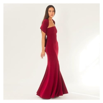 BIOPQQ Women's Chic Evening Gown for Prom and Parties