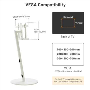 WALL A2 Series | Japanese Rolling Portable Free-Standing Universal TV Stand with Concealed Caster Wheels