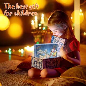 BanBao Christmas Toy Building Sets,Santa Claus Gift Toy ,Reindeer Snow Car Model Kit for 7 Year Old Girls Boys, Building Toys for Kids Ages 4-8, A Great Gifts for Kids Ages 4-8, 258 Pieces