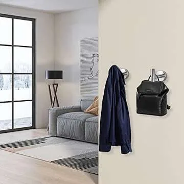 Durable NearMoon Bath Towel Hooks - Stylish & Functional