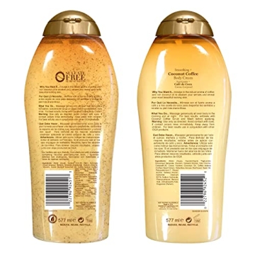 OGX Coconut Coffee Exfoliating Body Scrub & Cream
